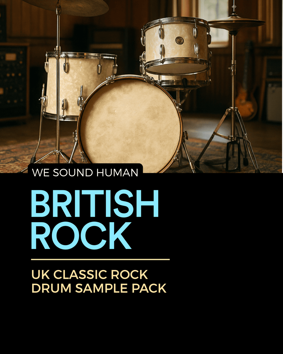 British Invasion Rock Drums