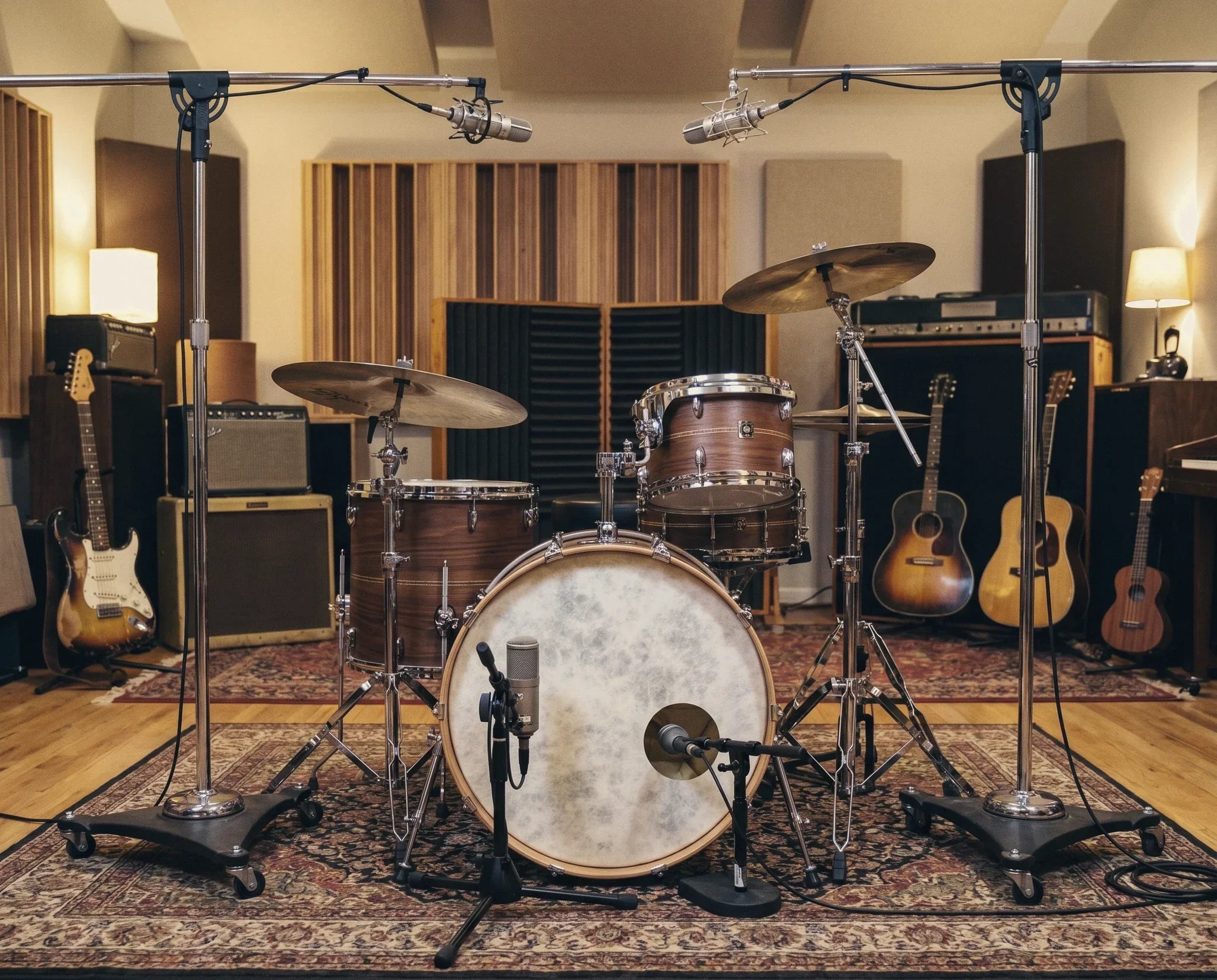 singer-songwriter drum kit