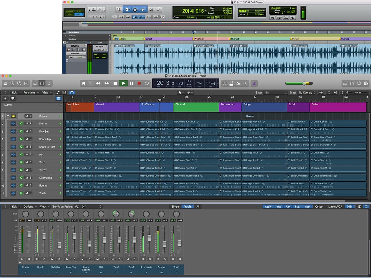 Folk drum loops top