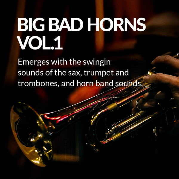 Big Band - Jazz Sample Pack & Horn Loops - We Sound Human