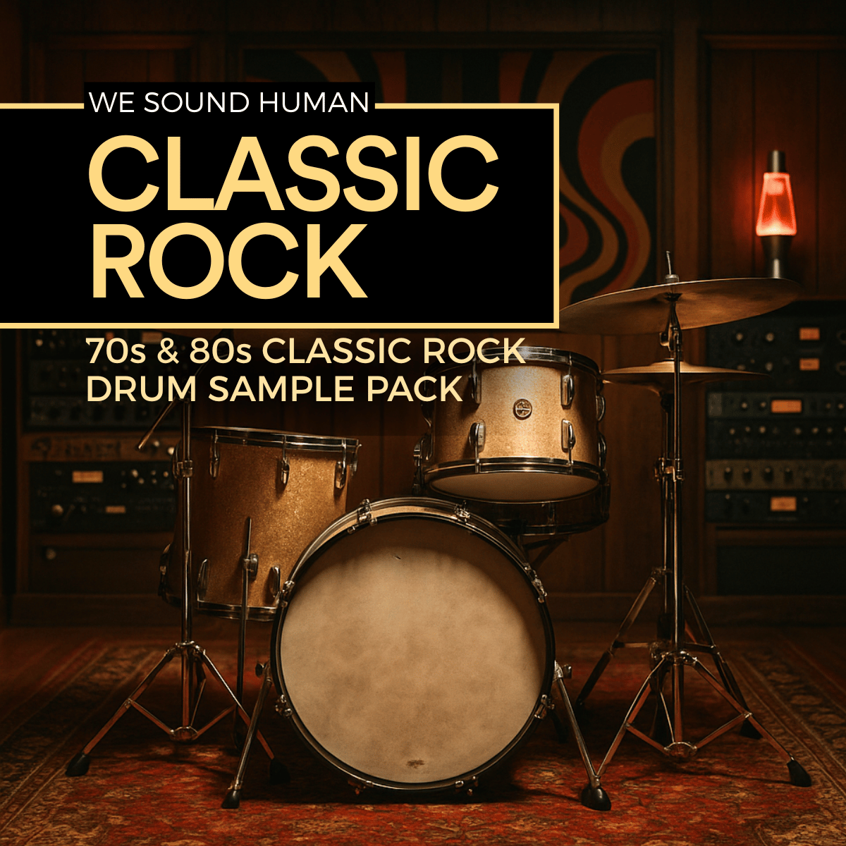 Classic Rock Drums - Sample Pack & Rock n Roll Loops - We Sound Human