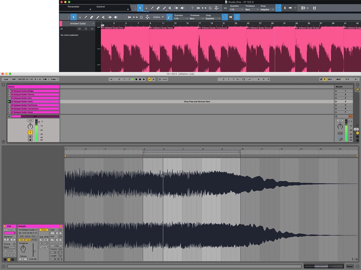 Pop guitar samples store
