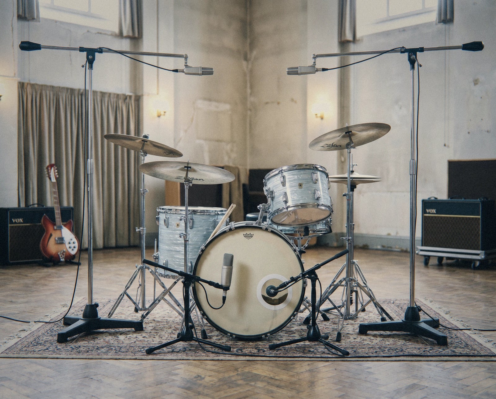 British Invasion Rock Drums