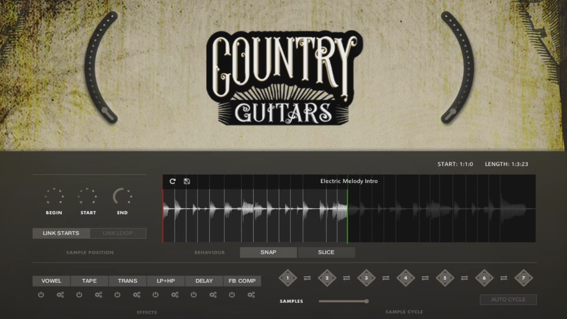 Country guitar loops hotsell